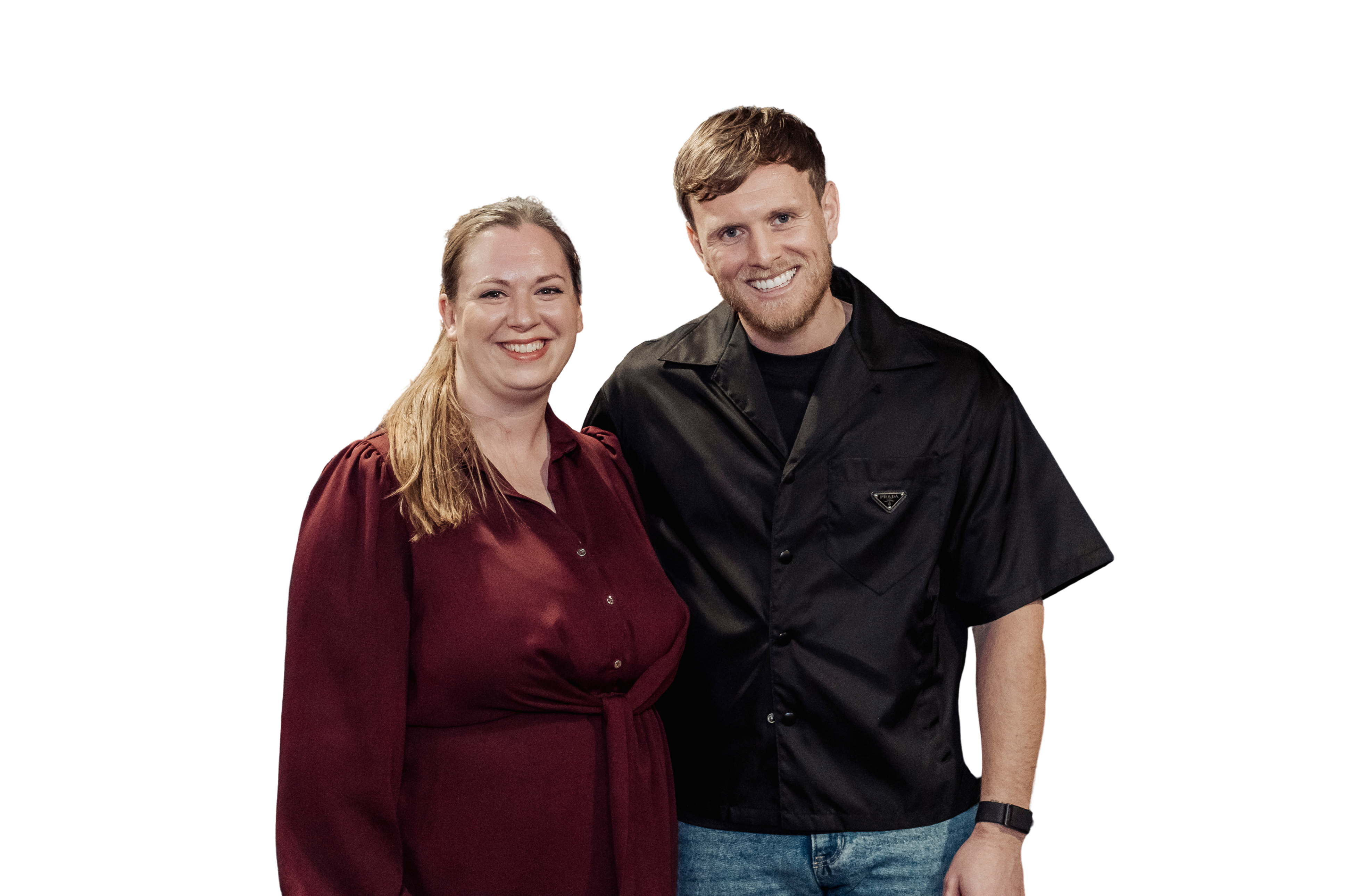 Hannah with Tommy Mallet
