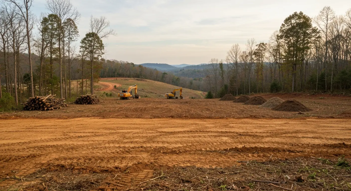 Land clearing and site preparation