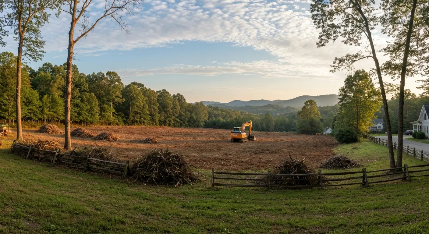 Land clearing project