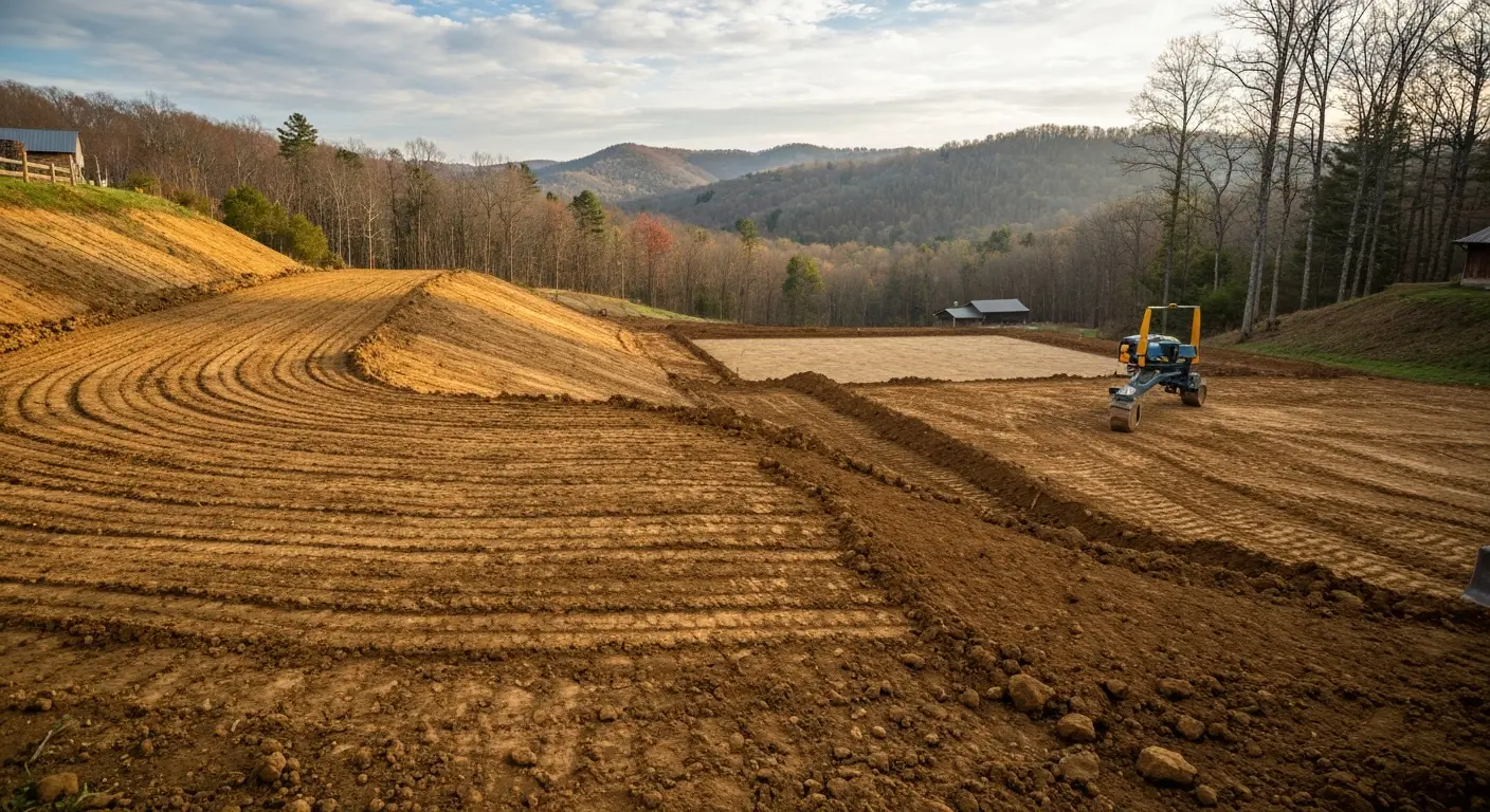 Site grading project