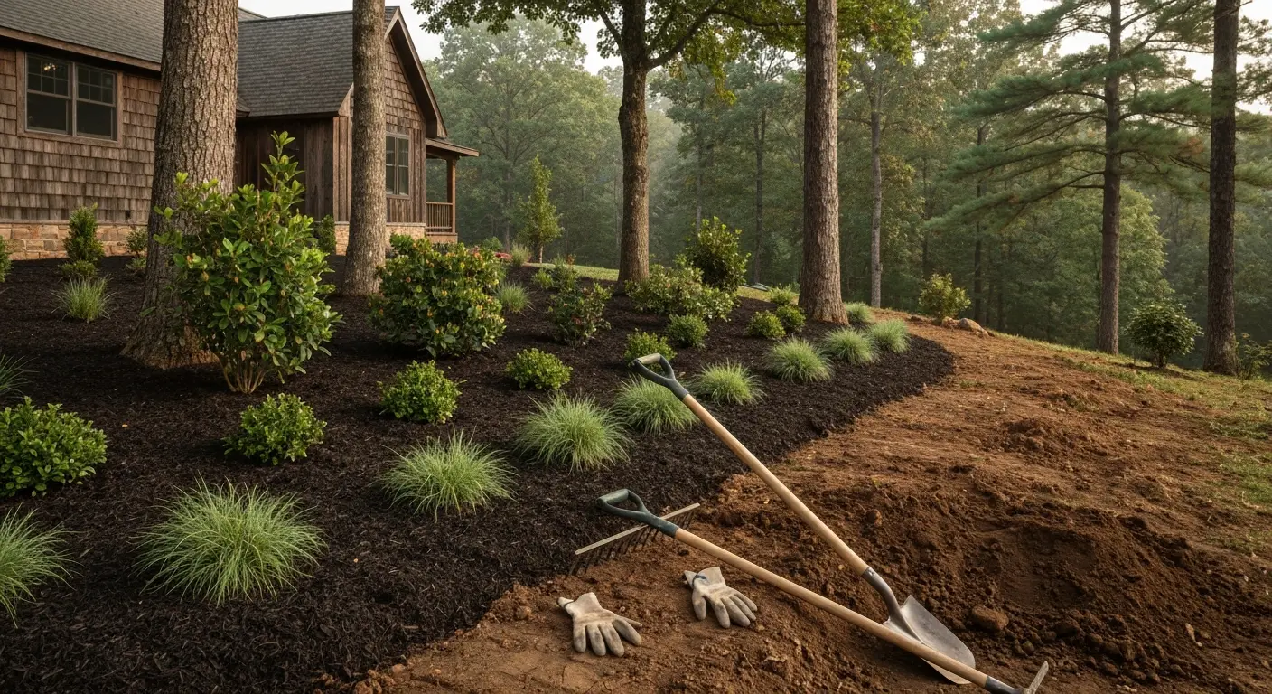 Landscape installation project