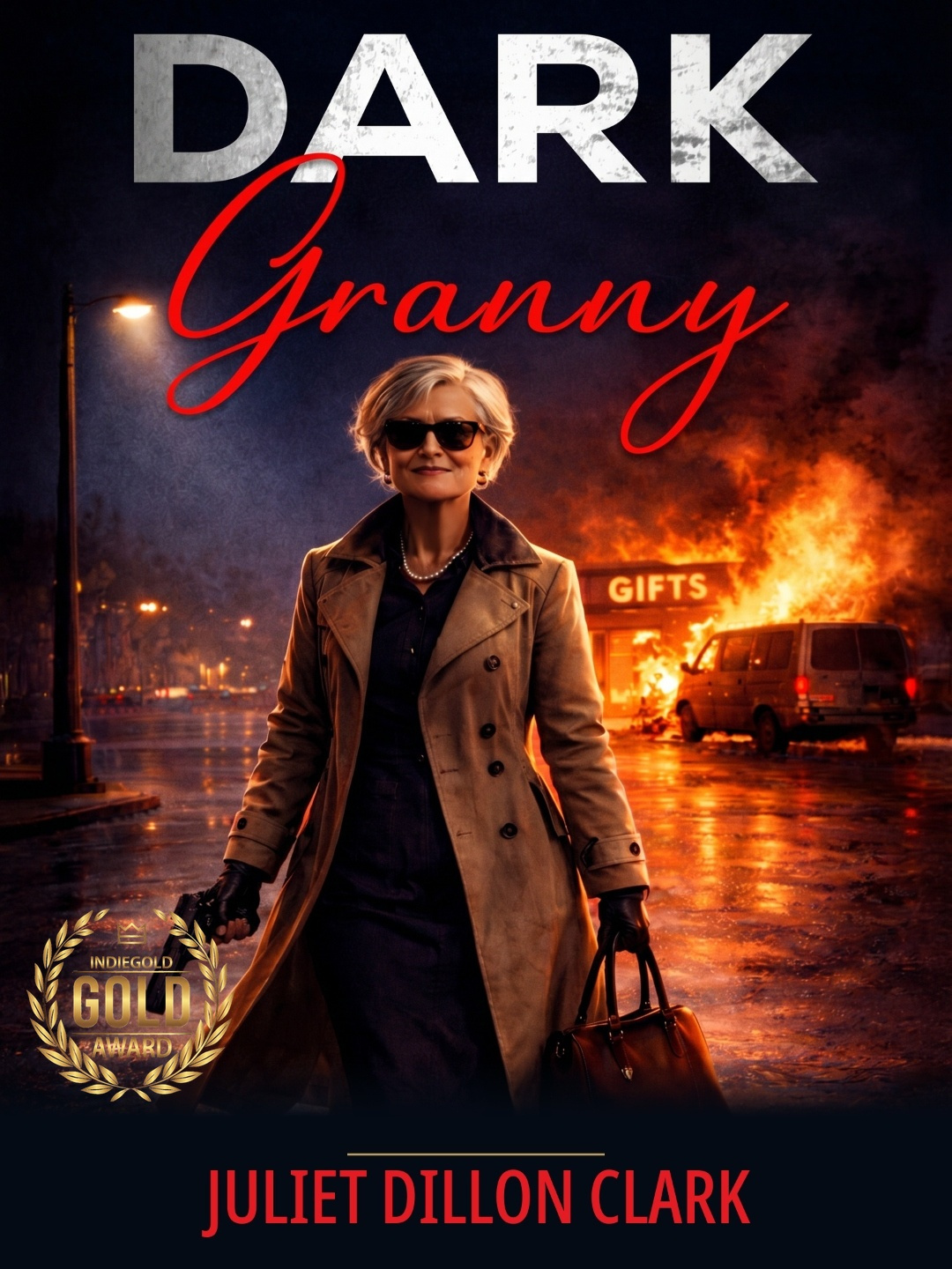 Cover of Dark Granny with Indie Gold seal