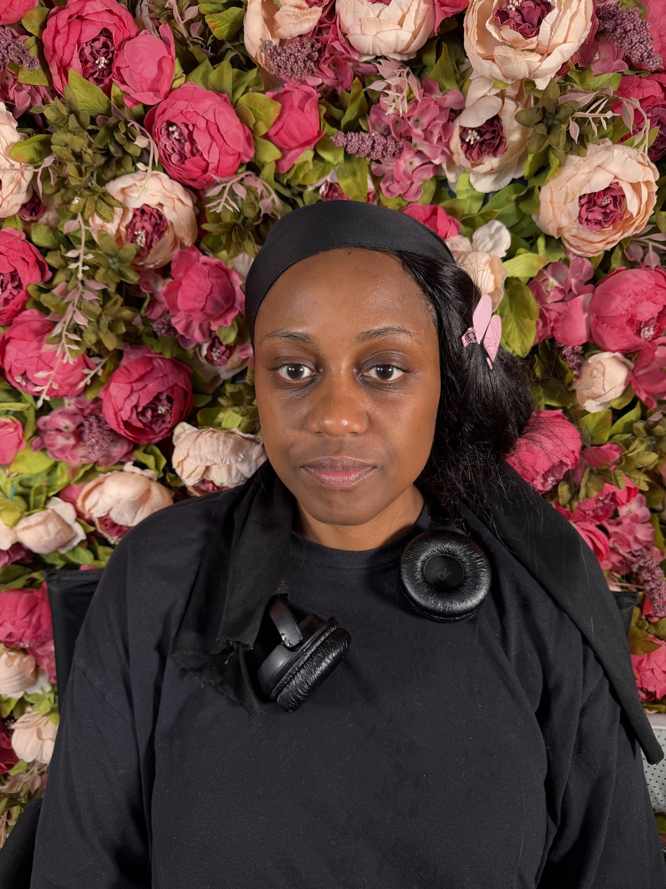 Before makeup, look 3