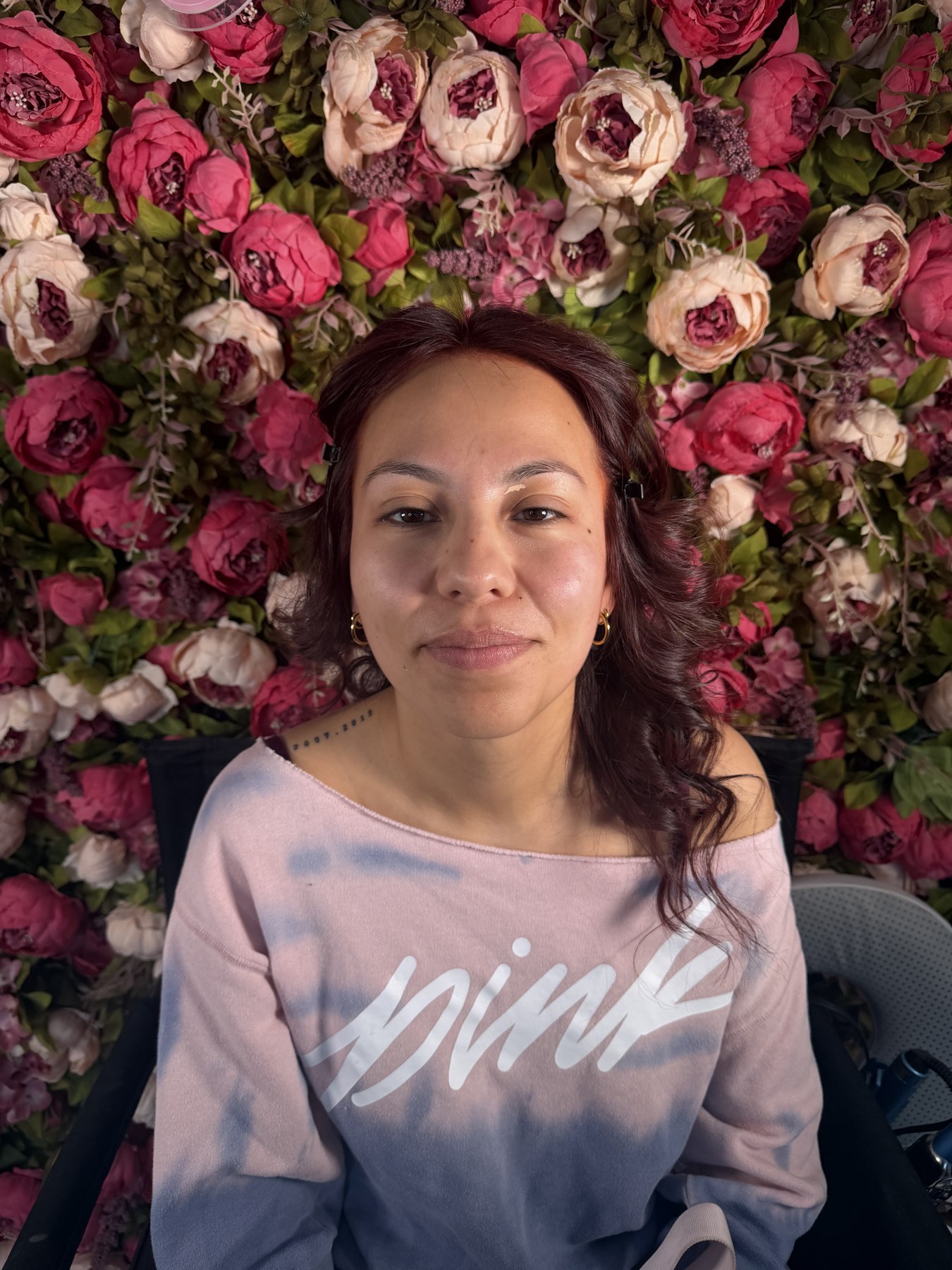 Before makeup, look 1