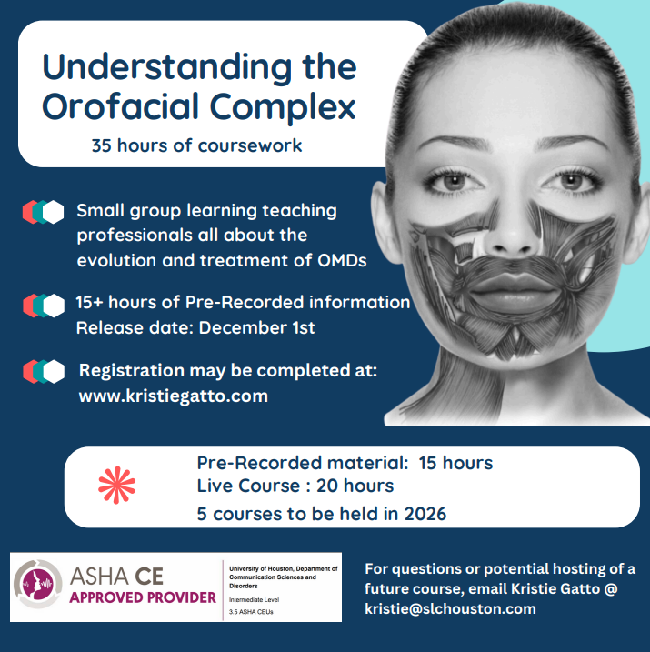Understanding the Orofacial Complex