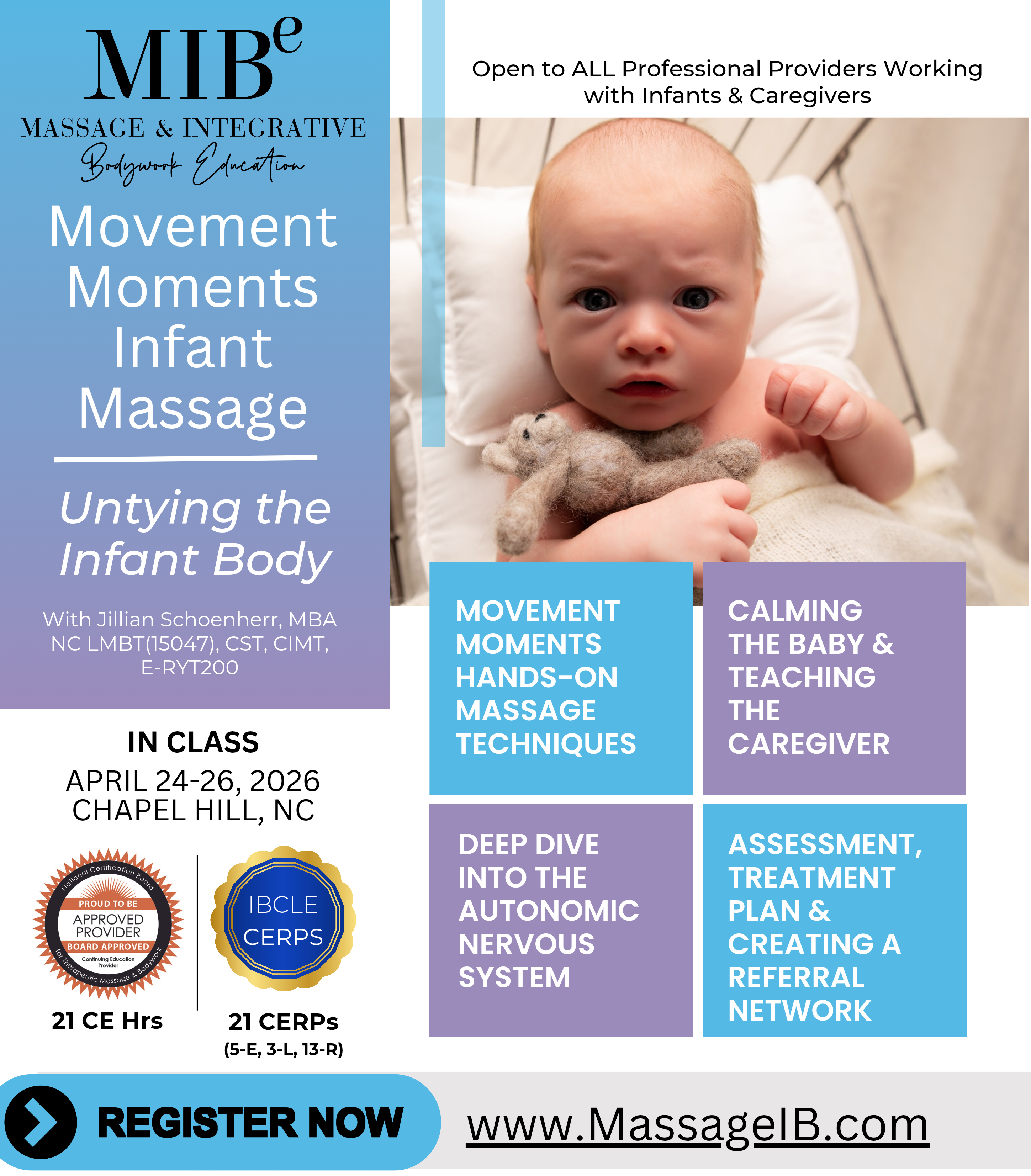 Movement Moments Infant Massage: Untying the Infant Body