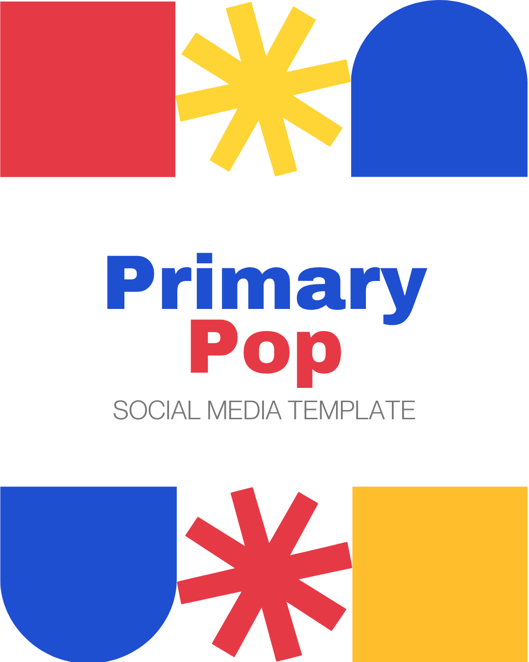 Primary Pop template cover
