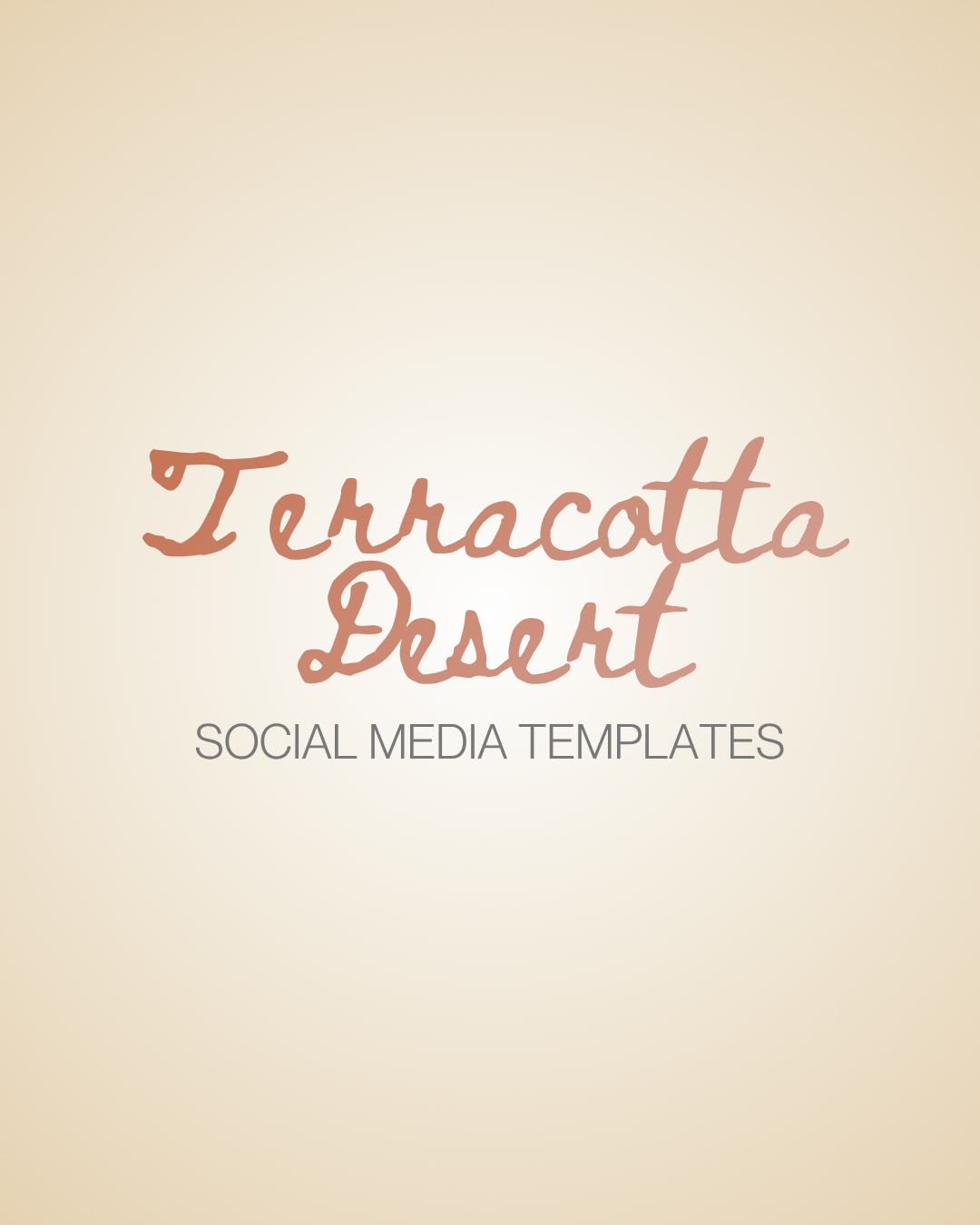 Terracotta Desert template cover
