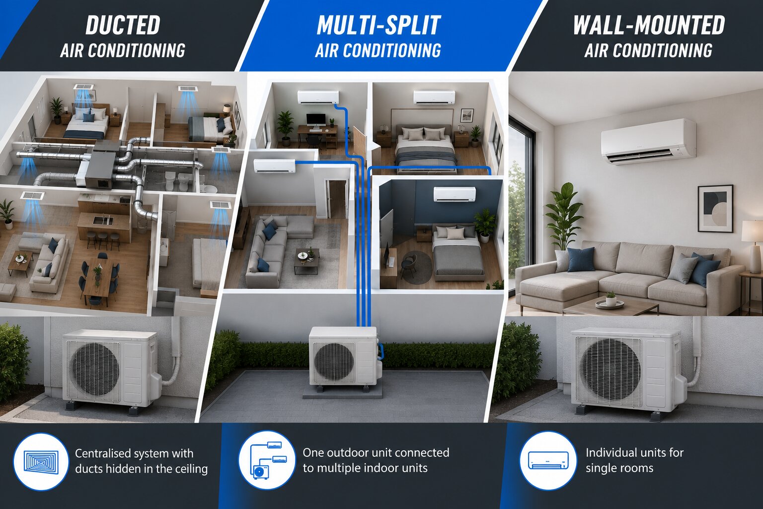 multi split air conditioning systems