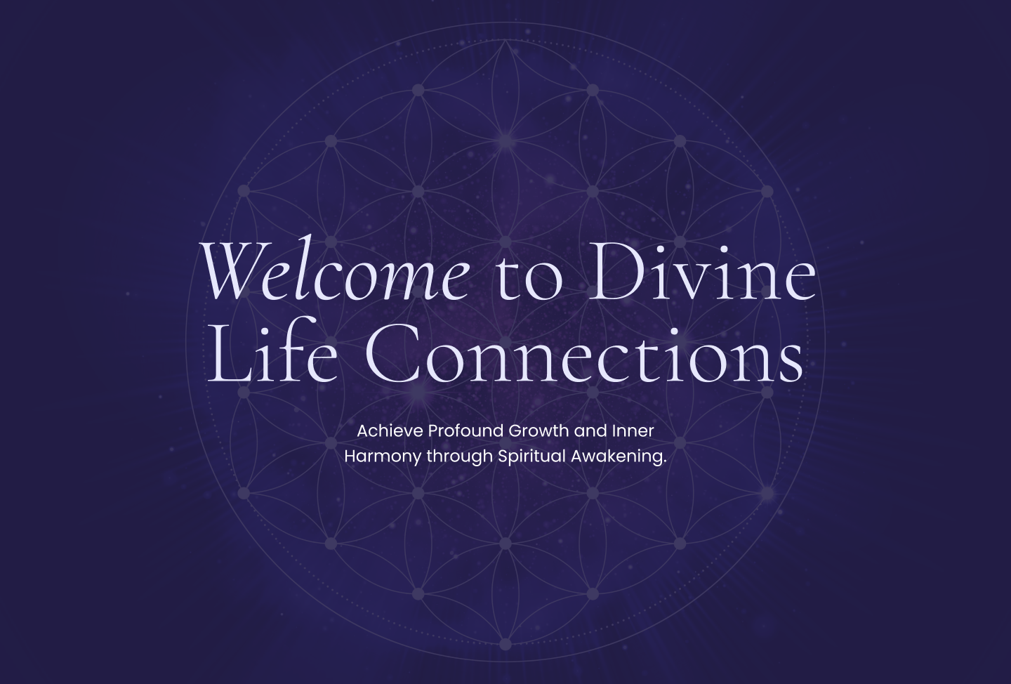 Welcome To Divine Life Connections