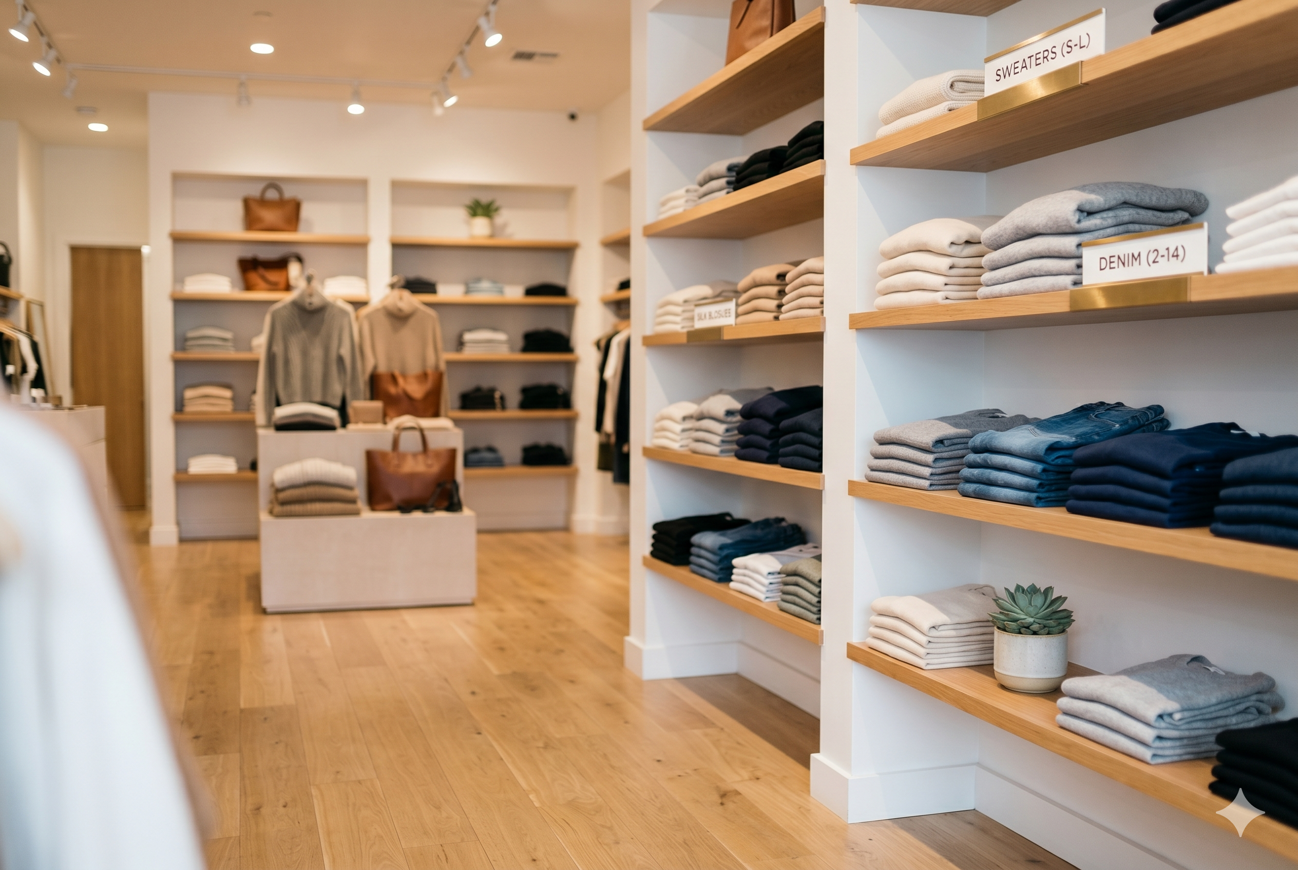 Organized retail space