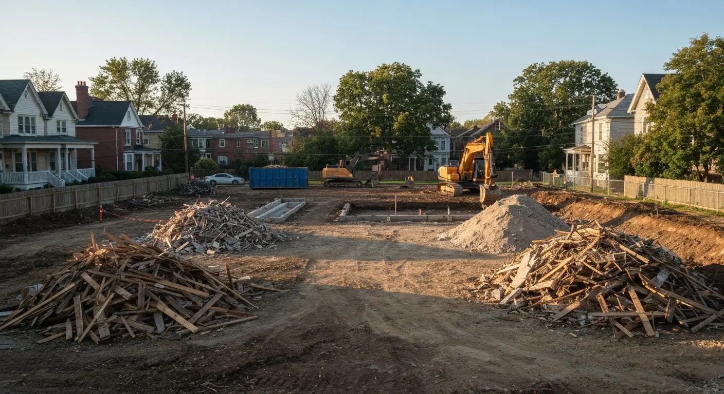 Demolition and removal work