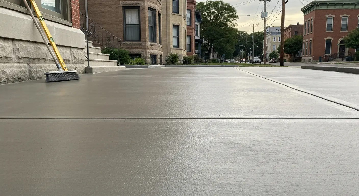 Concrete driveway repair