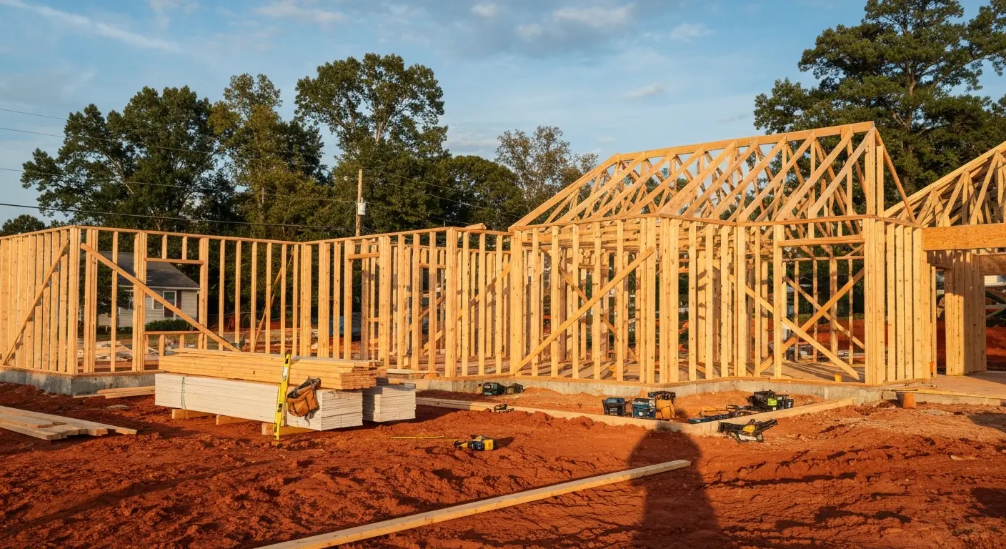 Custom home construction in Lithonia