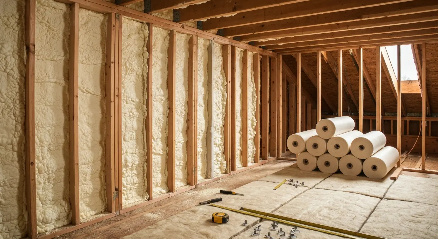 Insulation installation