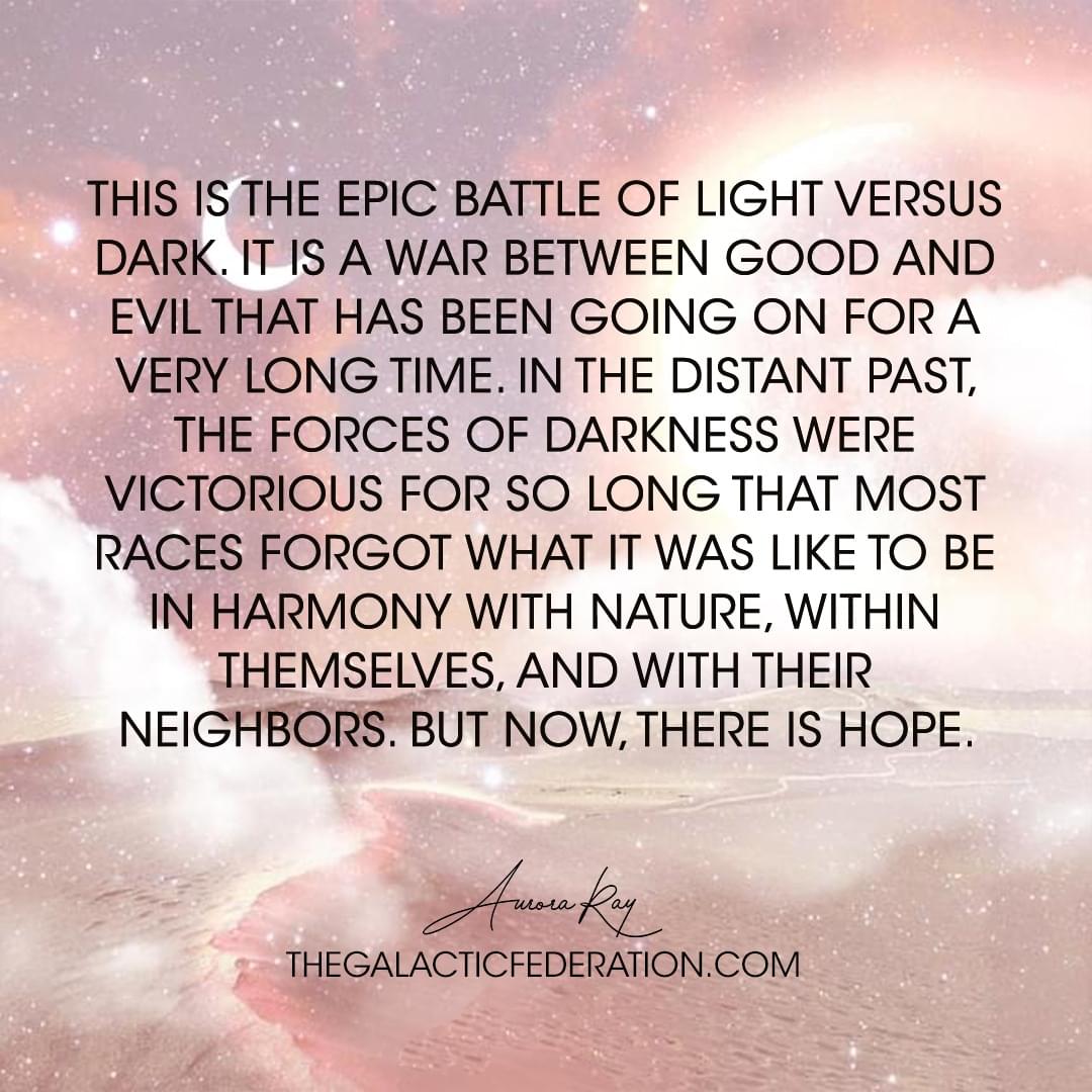 A Message From The Galactic Federation
