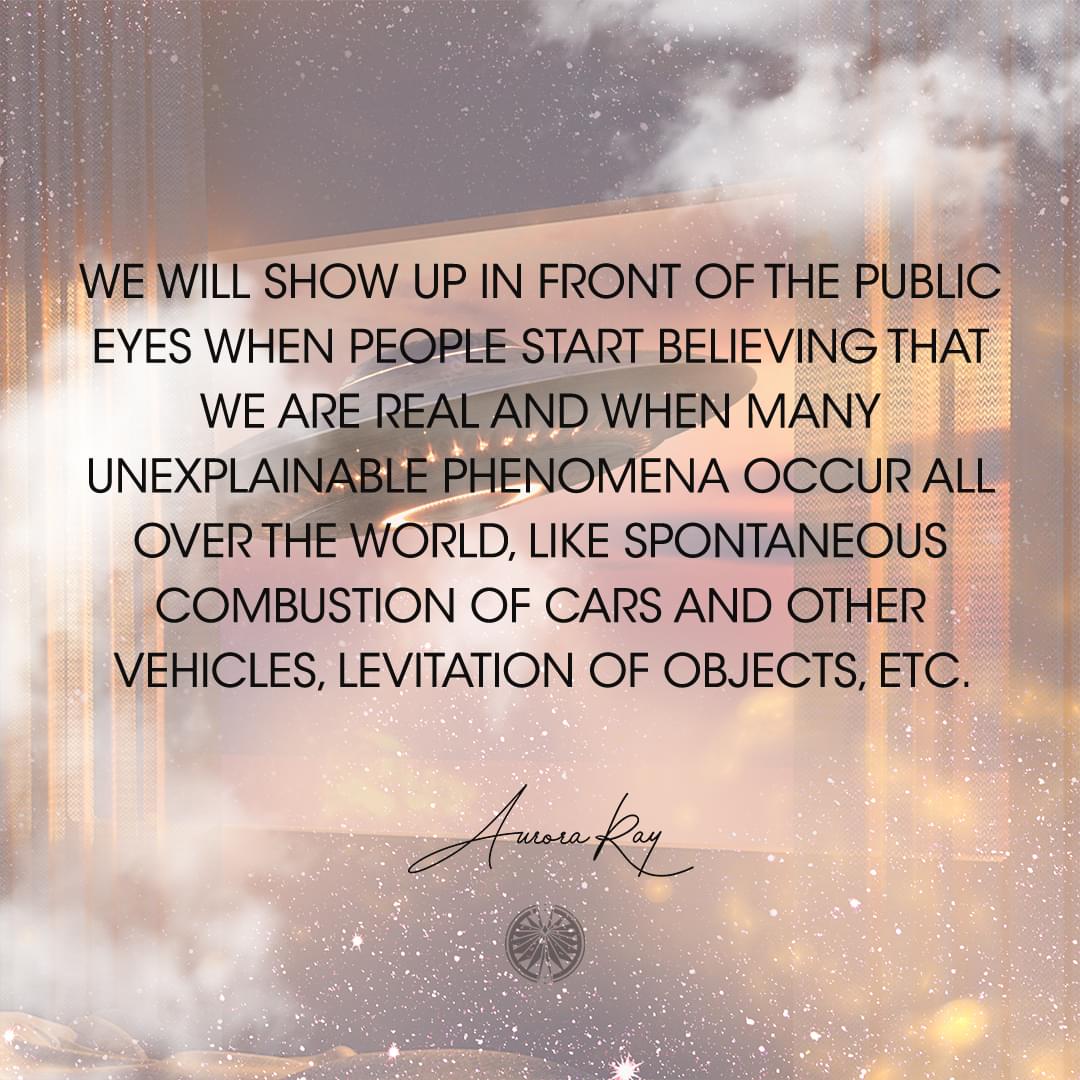A Message From The Galactic Federation