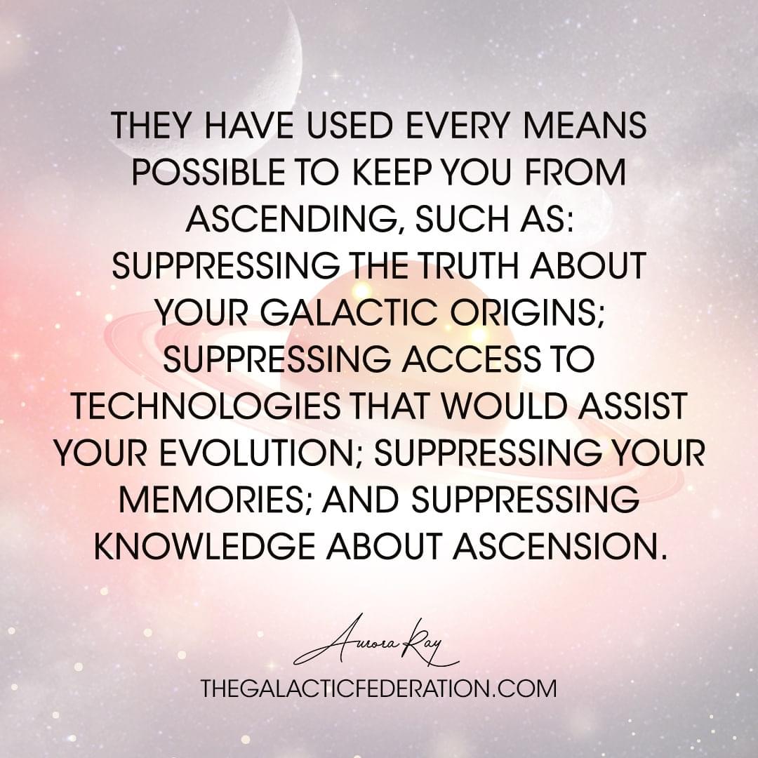 Galactic Federation: Ascension Update
