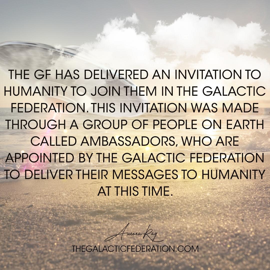Prepare For Your Journey: The Galactic Federation Has Sent You An ...