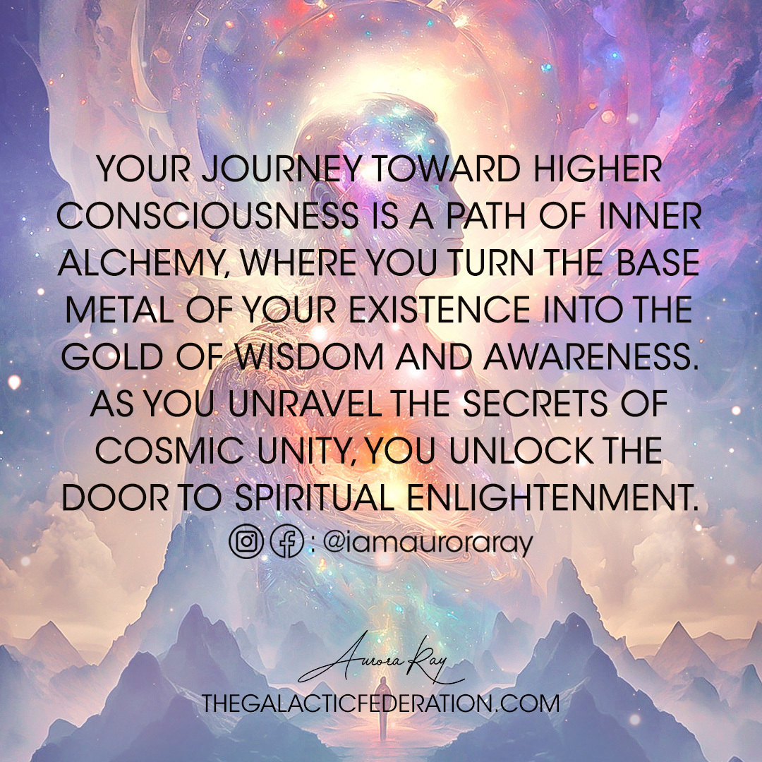 YOUR JOURNEY TOWARD HIGHER CONSCIOUSNESS IS A PATH OF INNER ALCHEMY ...