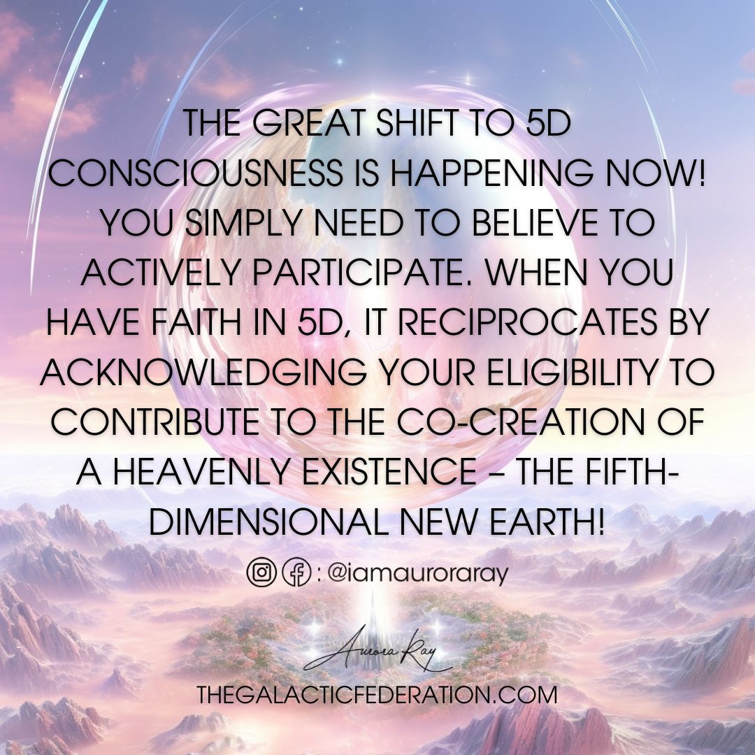 Are you part of the Great Shift? Clear Signs You Are Entering Into 5D ...