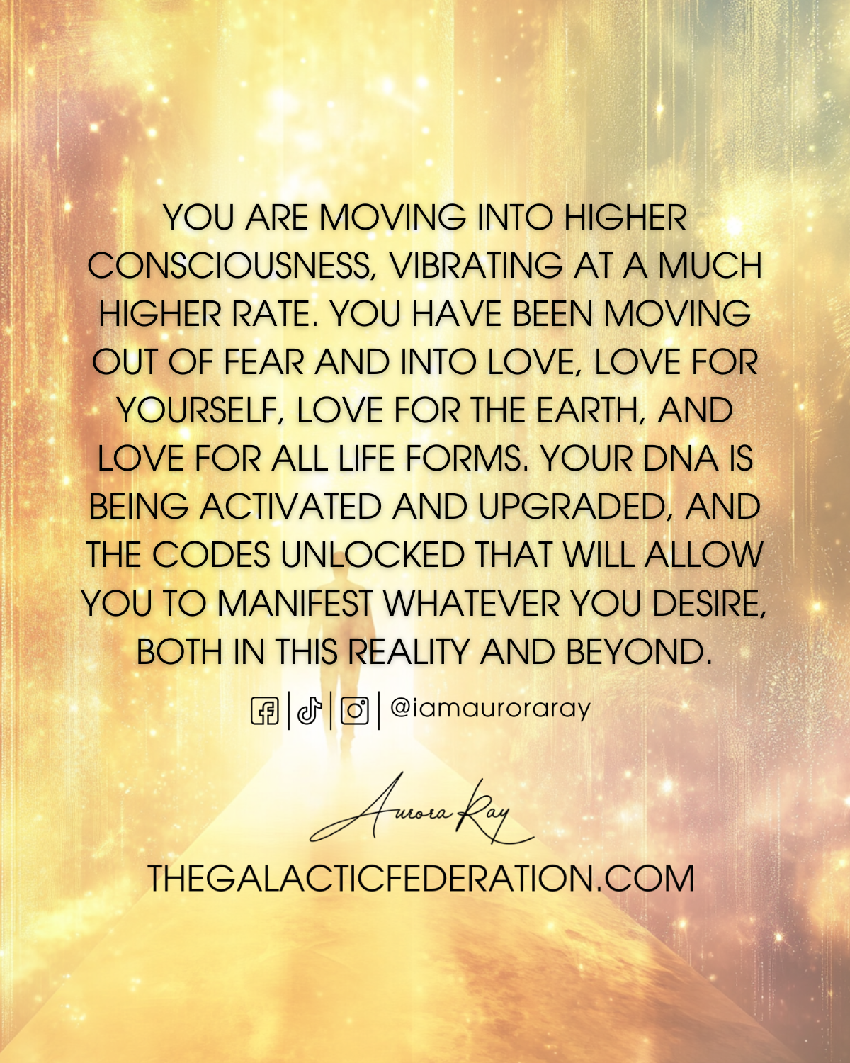 Galactic Federation Transmission: Ascension Update