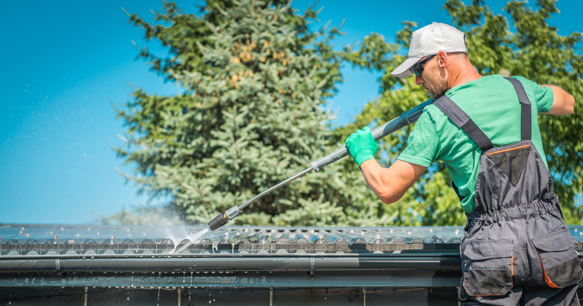 Commercial power washing in Phoenix