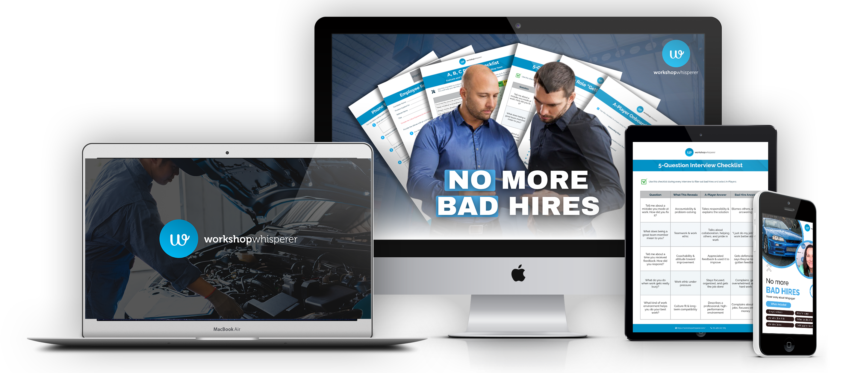 No More Bad Hires - Auto Reair Shop Recruitment System 