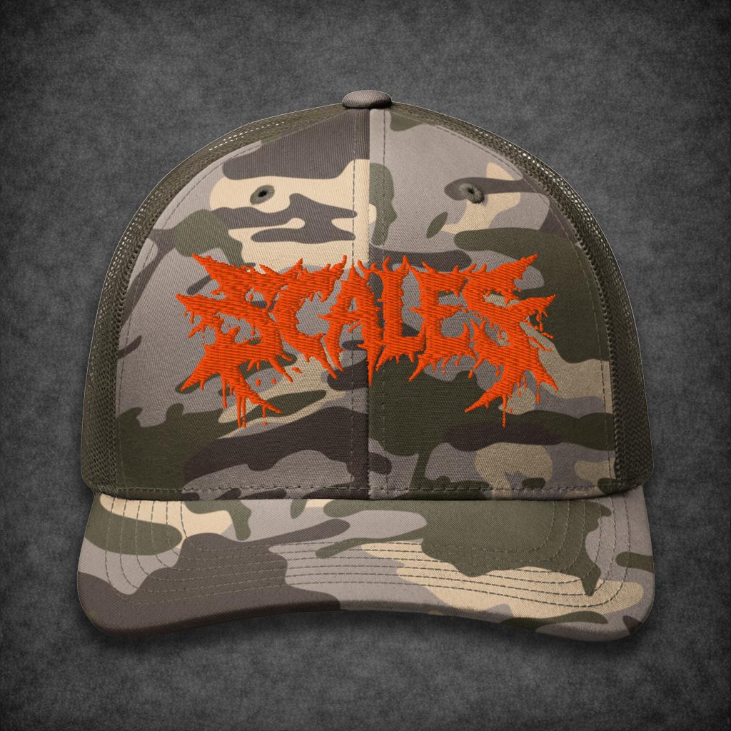 SCALES CAMO Trucker Hat