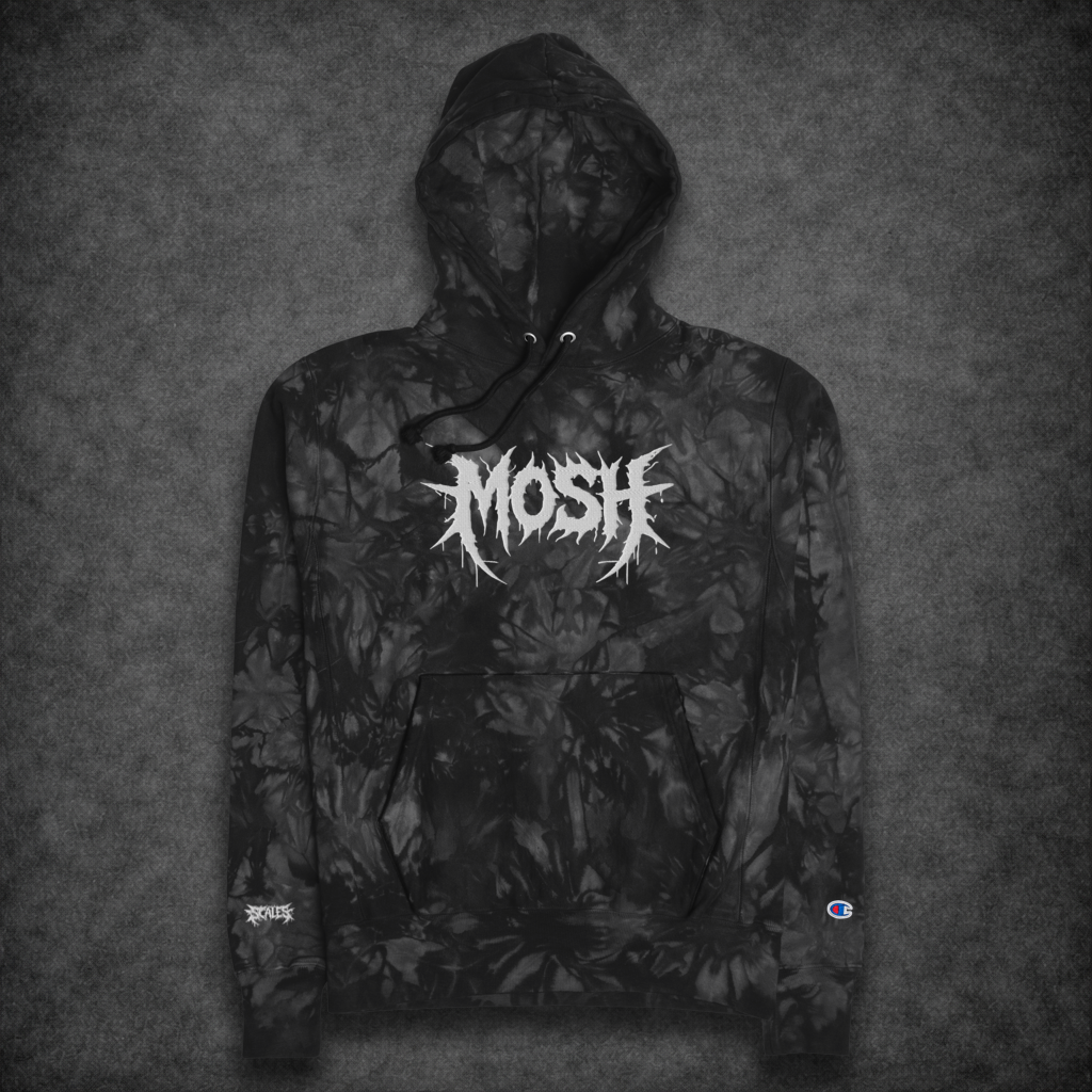 MOSH SCALES Tie Dye Champion Hoodie