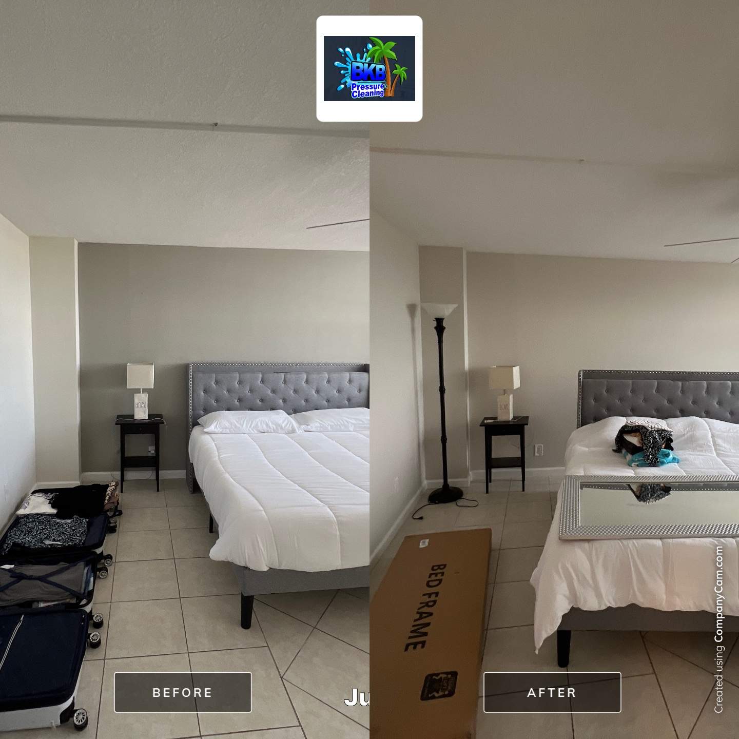 Interior condo repaint in Fort Lauderdale, FL — finished living space