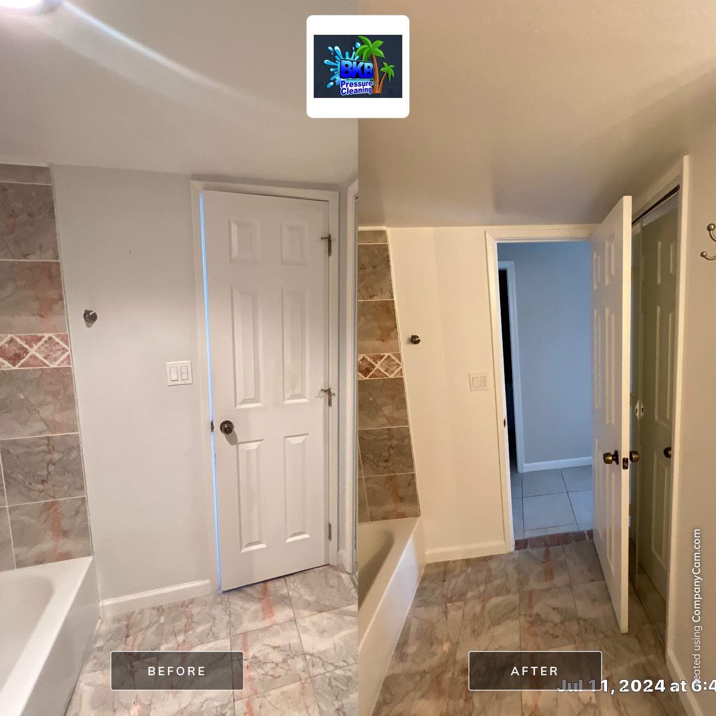 Interior painting detail — doors, trim and closets, Fort Lauderdale FL