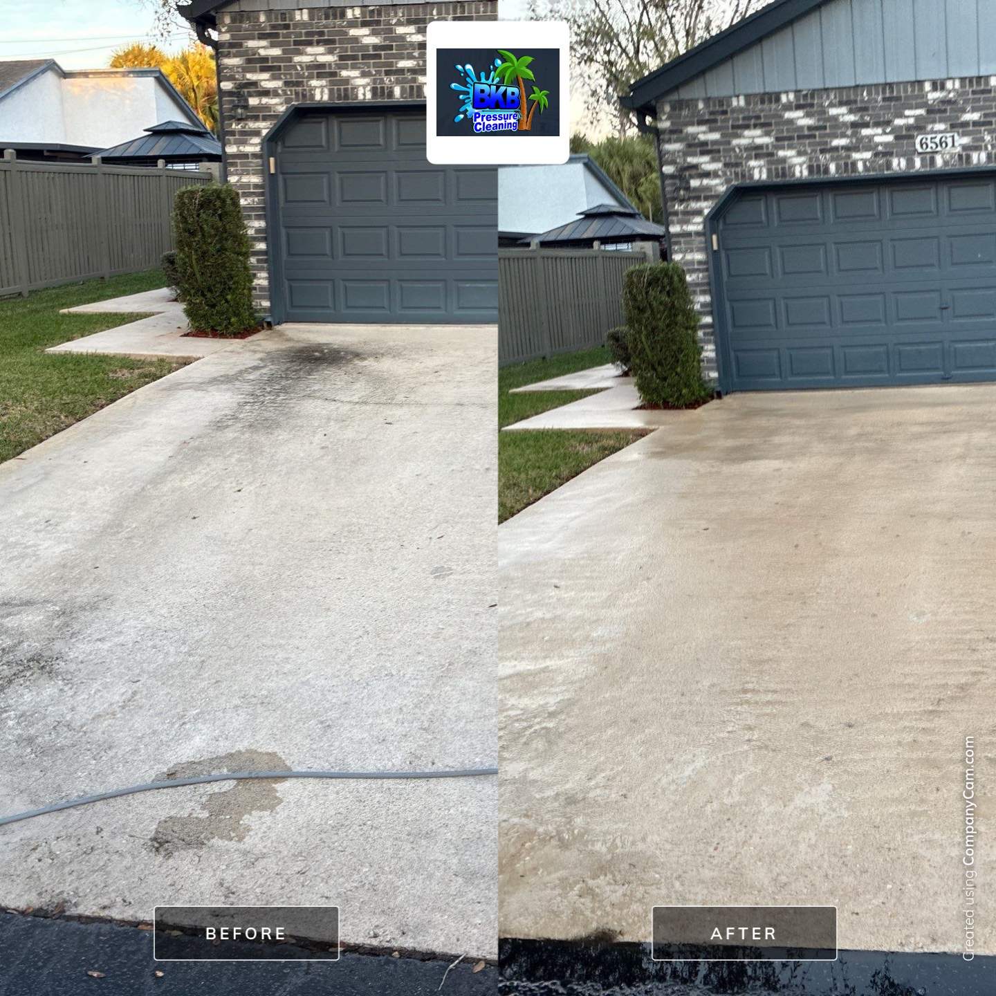 Driveway cleaning