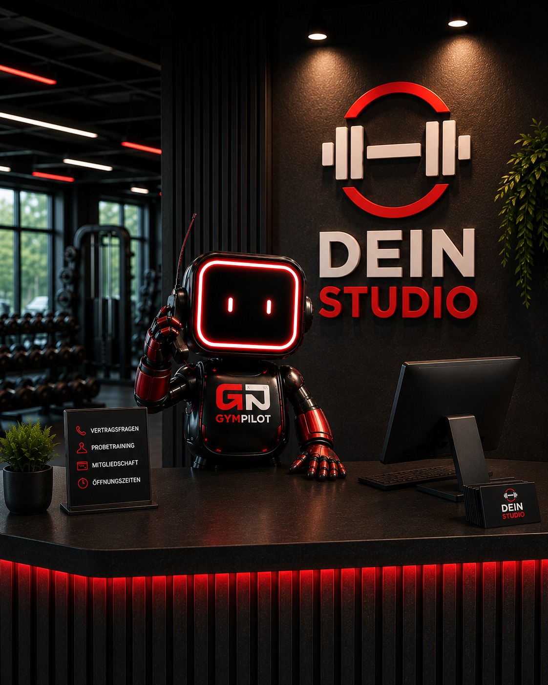 KI Telefonassistent live am Telefon – Probetraining-Anruf