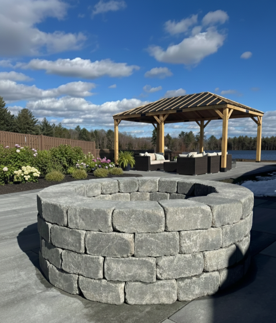 Outdoor living space South Shore MA