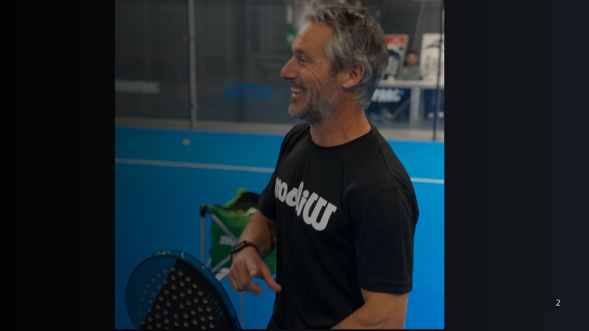 Miguel Sciorilli coaching on court