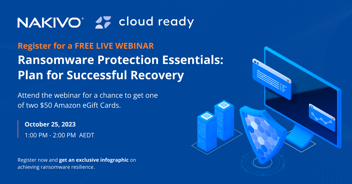 FREE Live Webinar: How to Plan and Recover From Ransomware