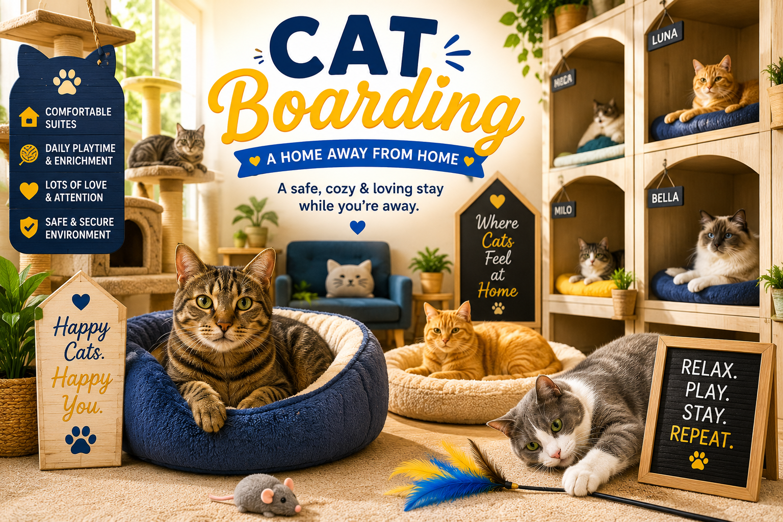 Cats at Paws & Pastures