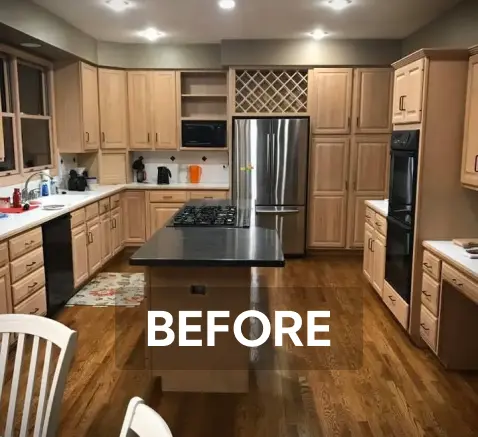 DM Craftsmen Before kitchen renovation