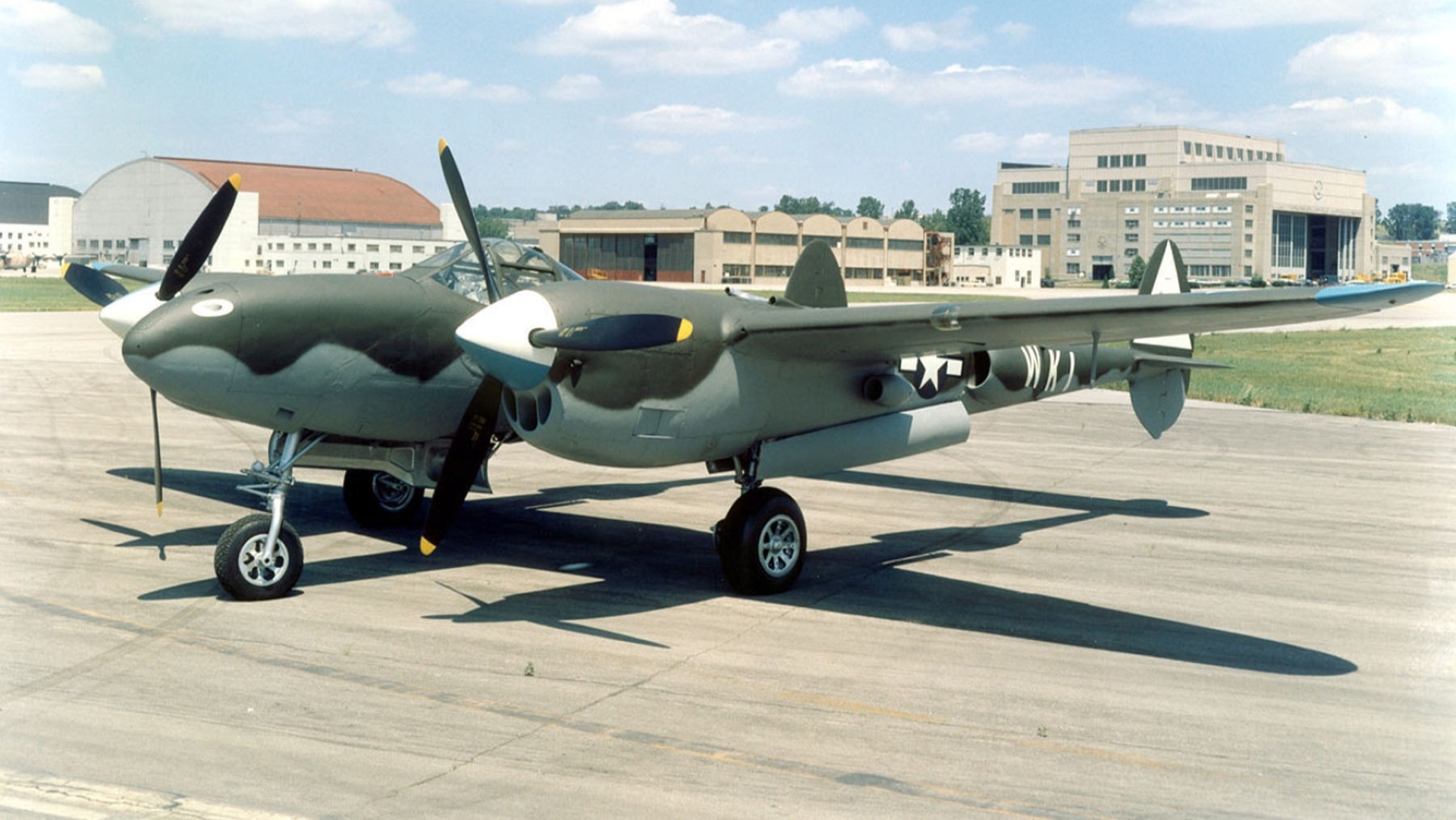 114-inch Nick Ziroli giant-scale Lockheed P-38J Lightning twin-engine RC warbird