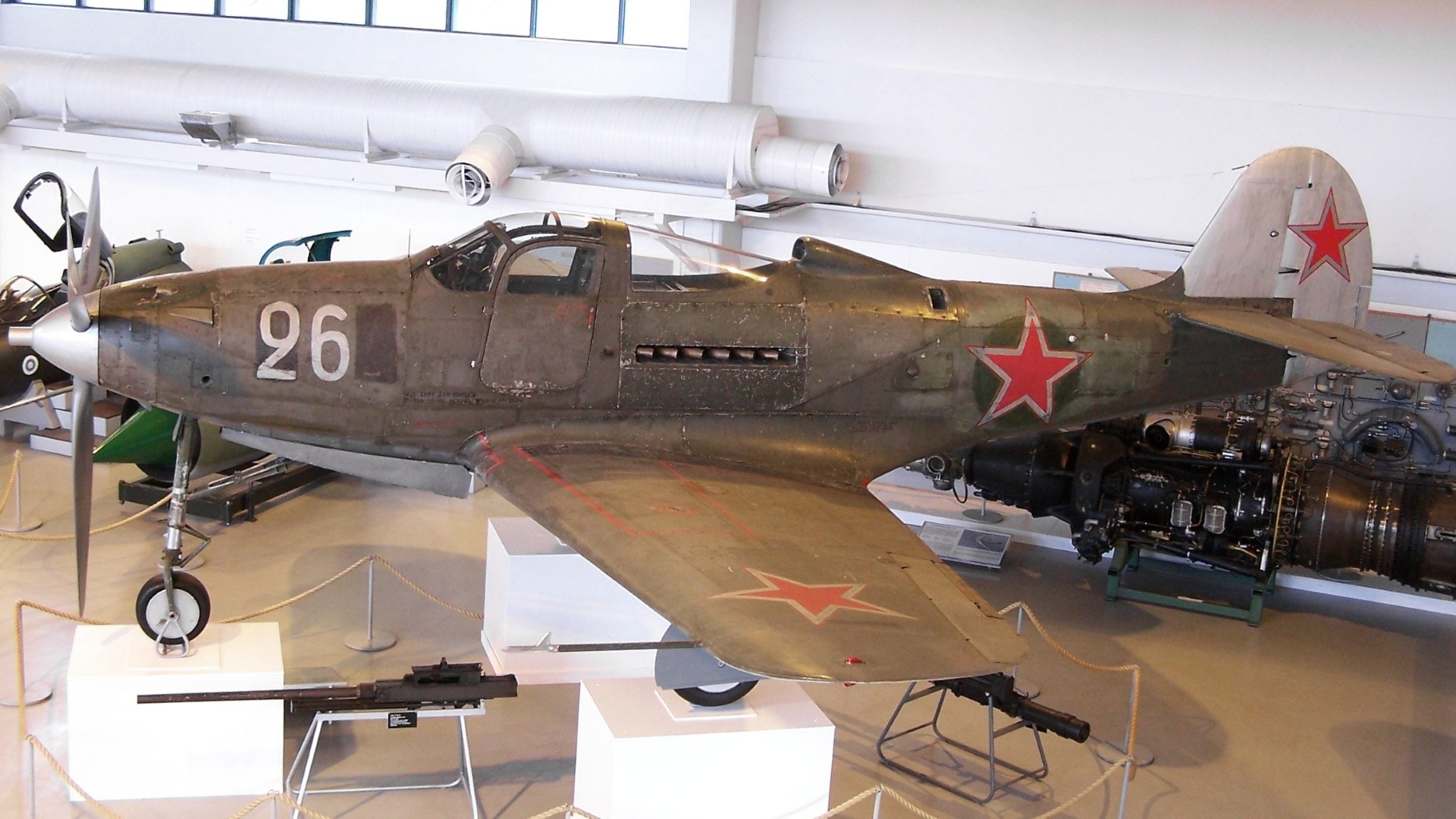 80.5-inch Jim Pepino giant-scale Bell P-39 Airacobra RC warbird
