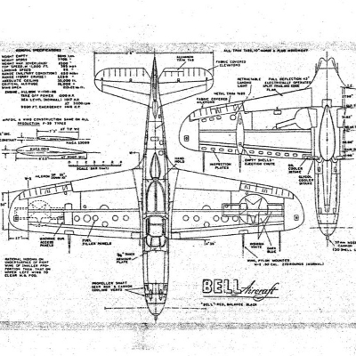 Jim Pepino P-39 Airacobra RC plans logo