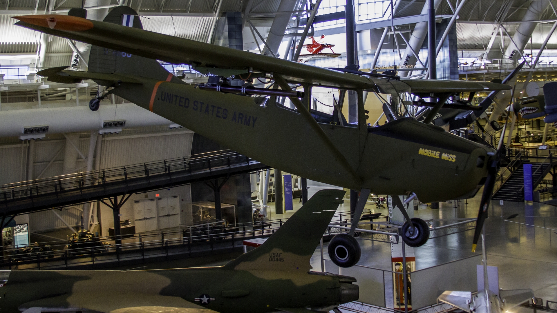 108-inch Vailly Aviation giant-scale Cessna L-19/O-1 Bird Dog 1/4 scale RC observation plane