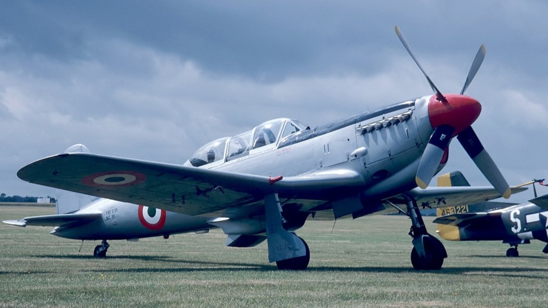 86-inch Paul Byrum giant-scale Fiat G.55 Centauro WWII Italian fighter RC warbird