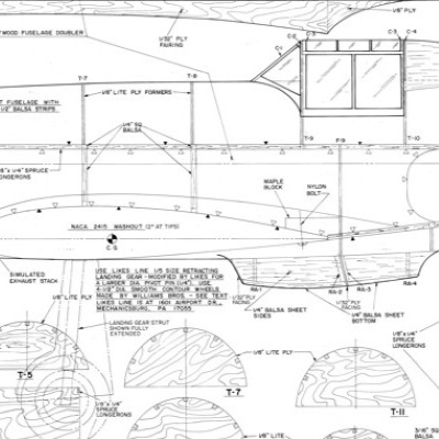 Paul Byrum Fiat G.55 Centauro RC plans