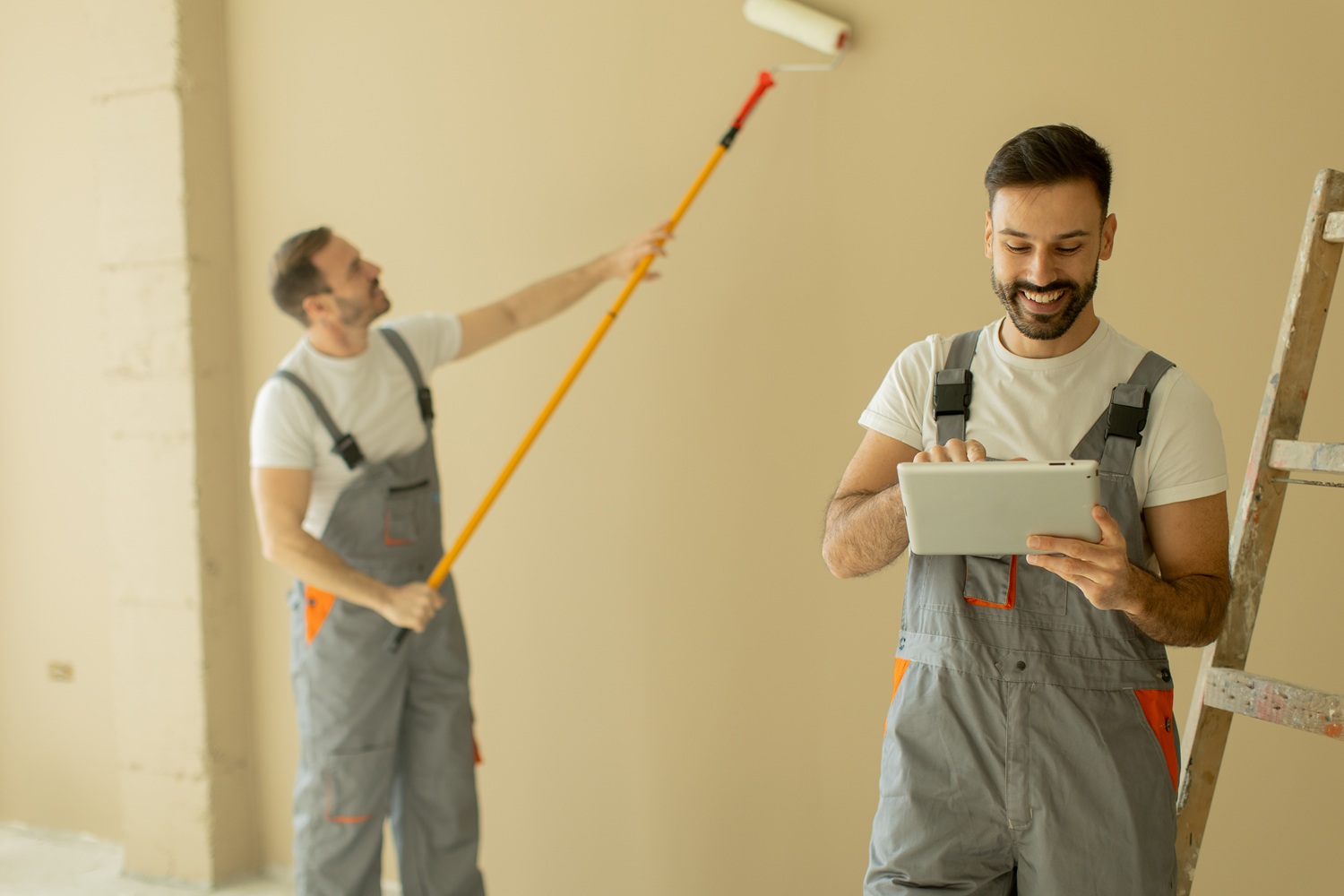 J&C Renovations home painting project
