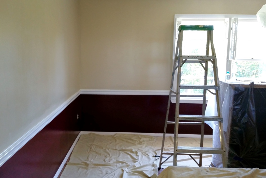 Completed home painting project by J&C Renovations
