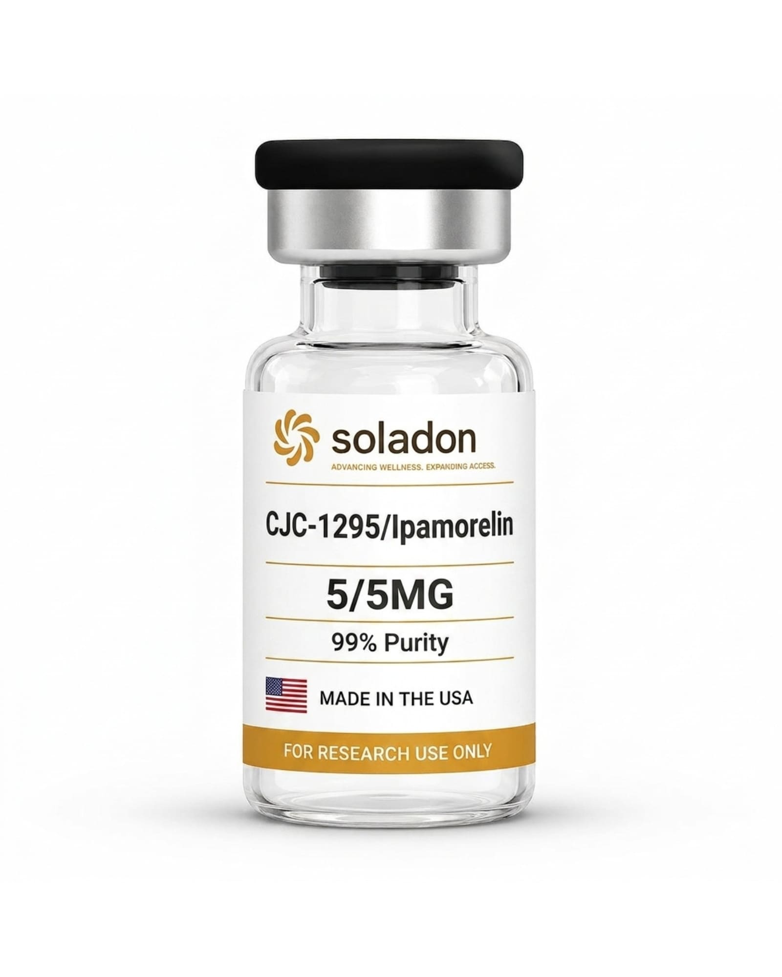 CJC-1295 & Ipamorelin — research vial