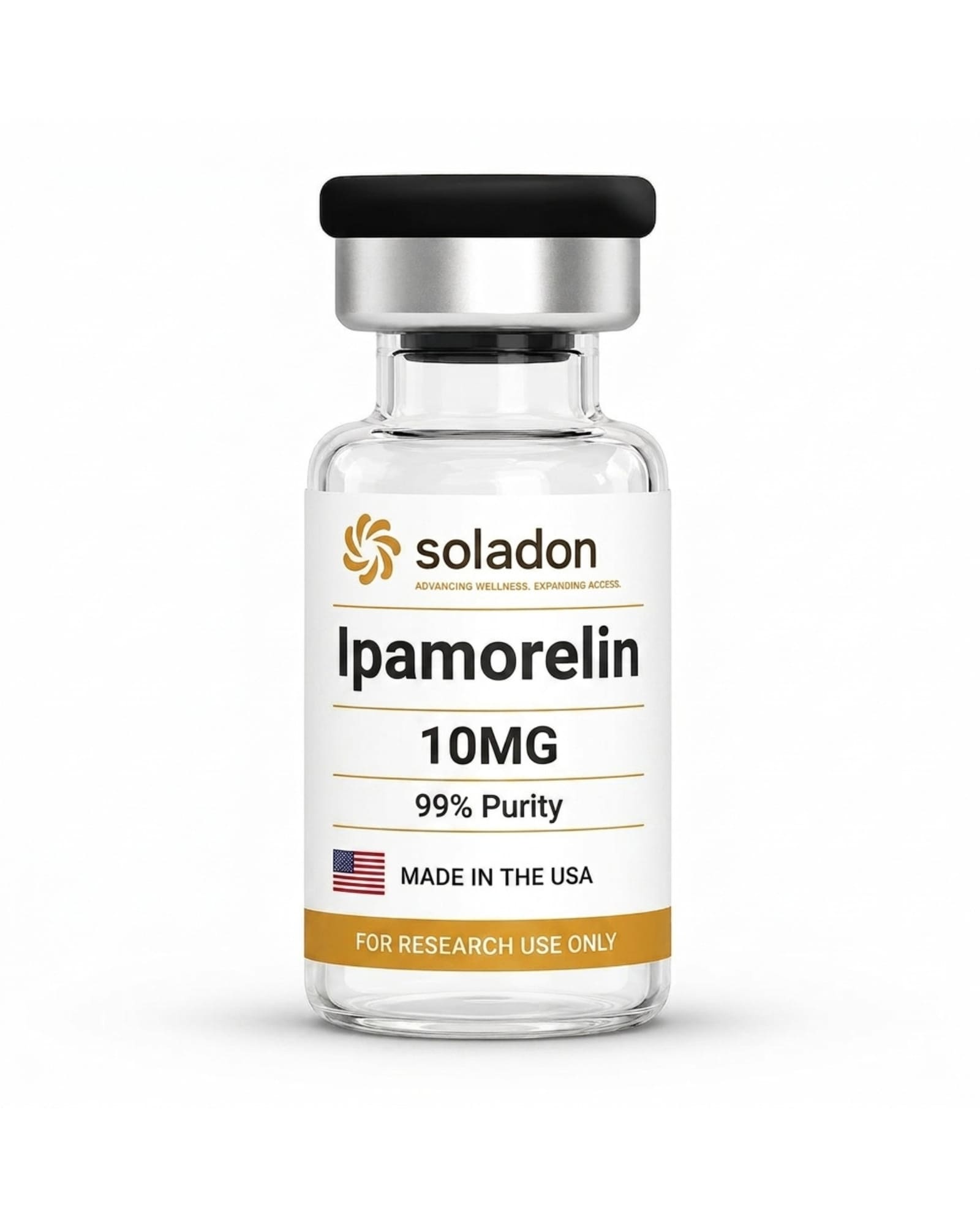 Ipamorelin — research vial