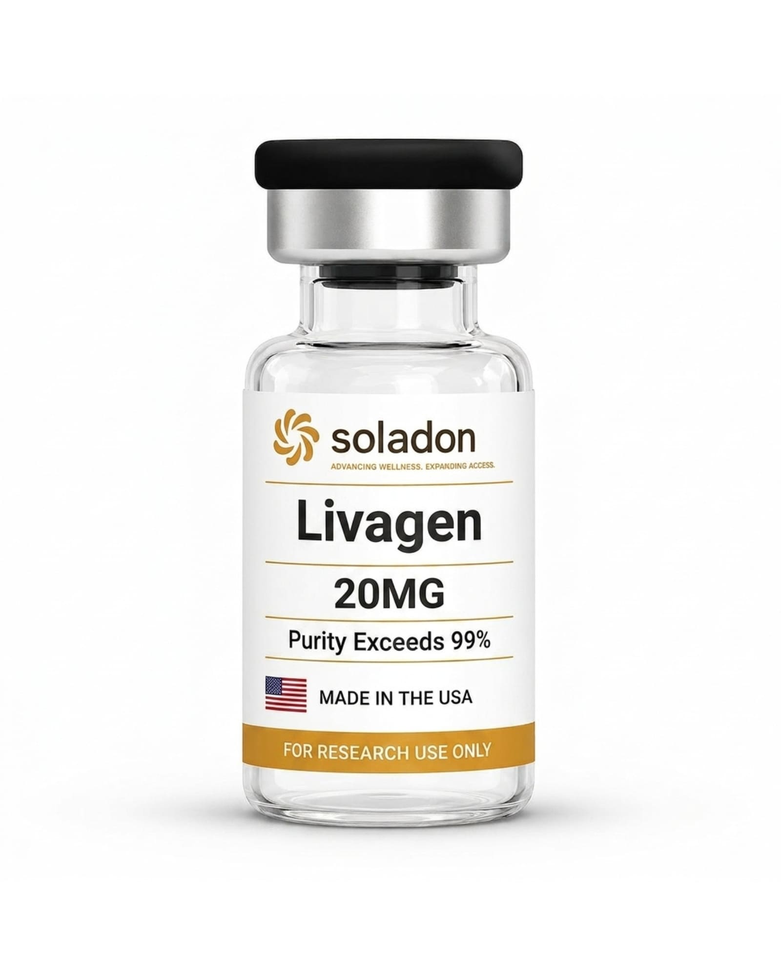 Livagen — research vial